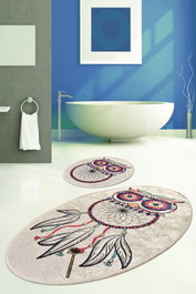 Mijölnir Juego de alfombras de baño Dream Multicolor